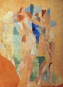 Delaunay, Robert The three Graces oil painting artist